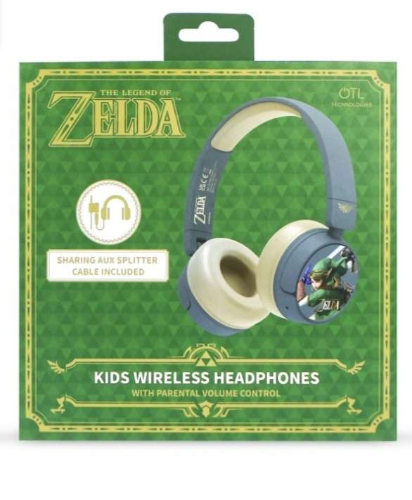 AUDIFONOS OTL - INALAMBRICOS ZELDA KIDS WIRELESS HEADPHONES