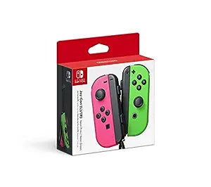 CONTROL NINTENDO JOYCON ROSA VERDE