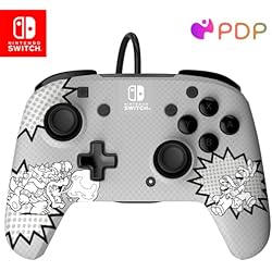 PDP REMATCH WIRED CONTROLLER + AIRLITE HEADSET FOR NINTENDO SWITCH - COMIC ATTACK
