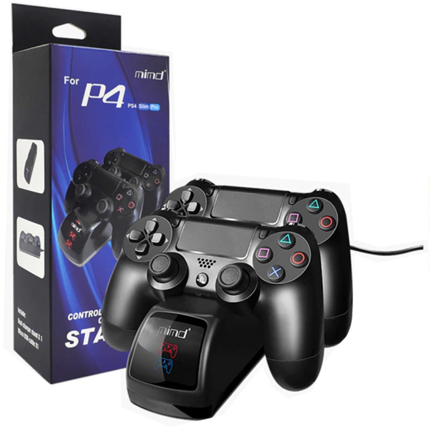 CARGADOR - CONTROLLER CHARGING STAND / PS4