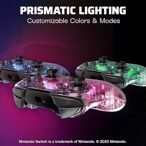 CONTROL INALAMBRICO NINTENDO SWITCH AFTER GLOW PDP