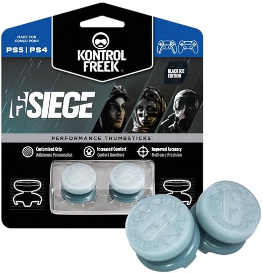 KONTROLFREEK PERFORMANCE THUMBSTICKS FPS THUMB GRIP - RAINBOW 6 SIEGE PS4 / PS5