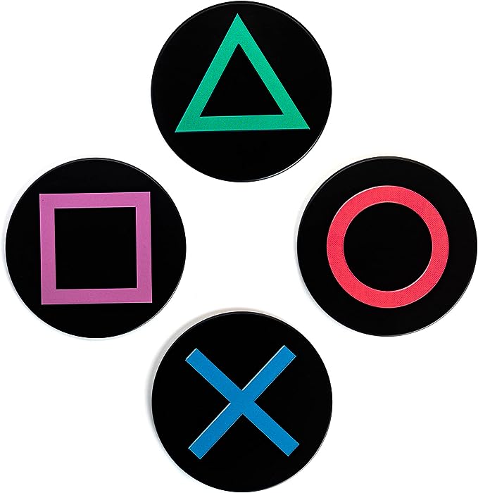 PORTAVASOS DISEÑO PLAYSTATION