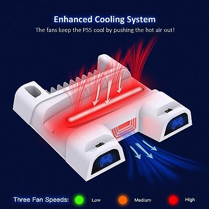BASE - MULTIFUNCTIONAL COOLING STAND FOR P-5 / PS5