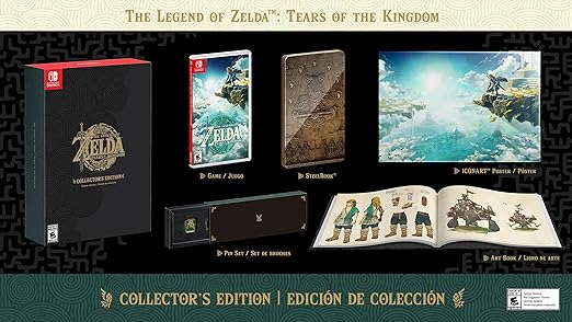 THE LEGEND OF ZELDA TEARS OF THE KINGDOM COLLECTOR´S EDITION / NS