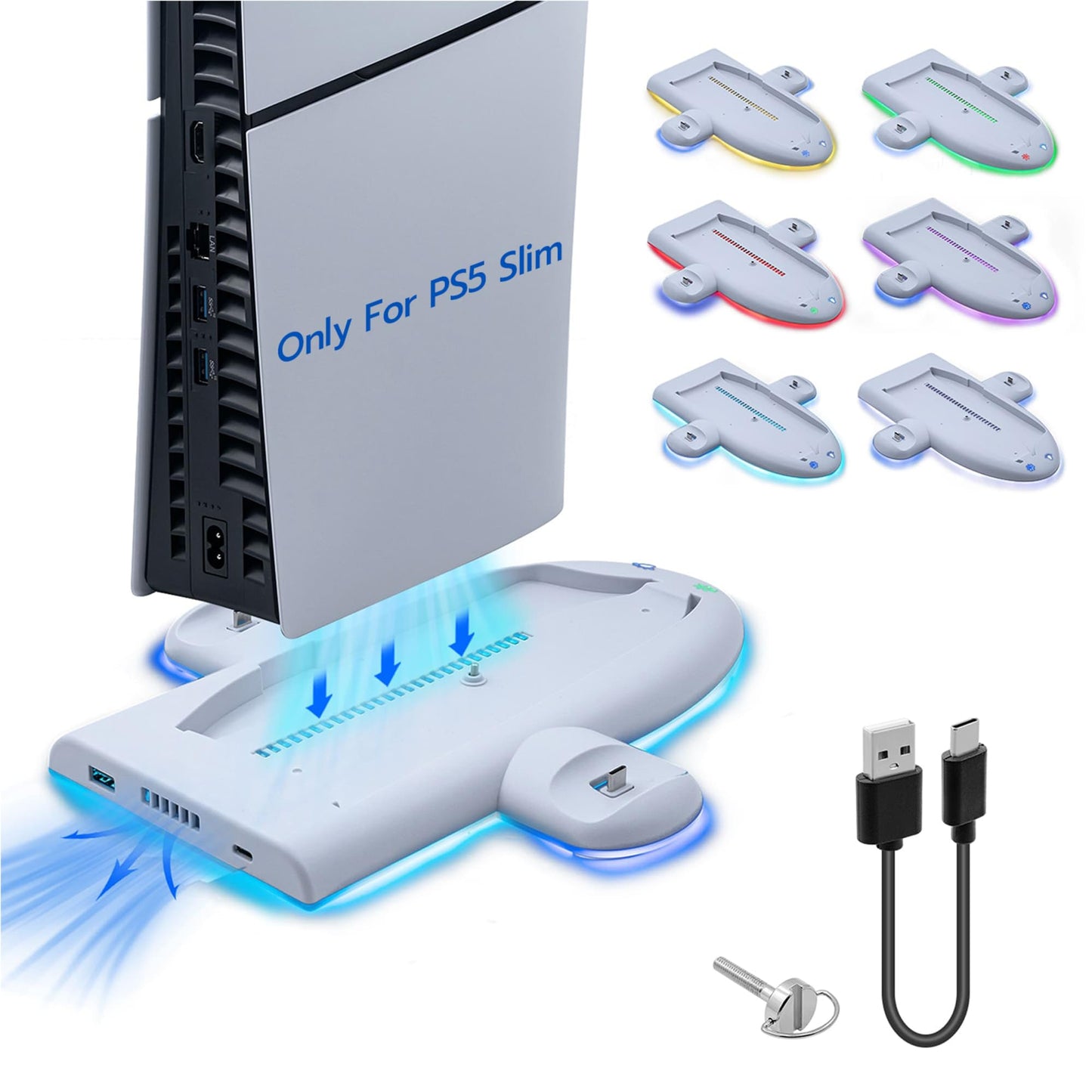 BASE - MULTI-FUNCTION COOLING CHARGING DOCK POR NEW P-5 / PS5