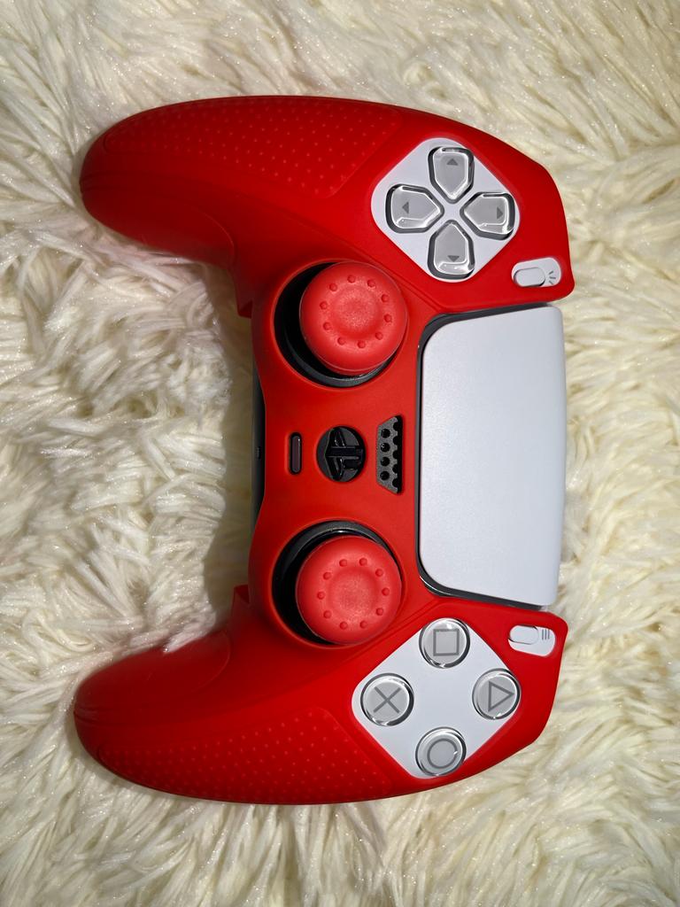 COVER - DE SILICONA ROJO CONTROL / PS5