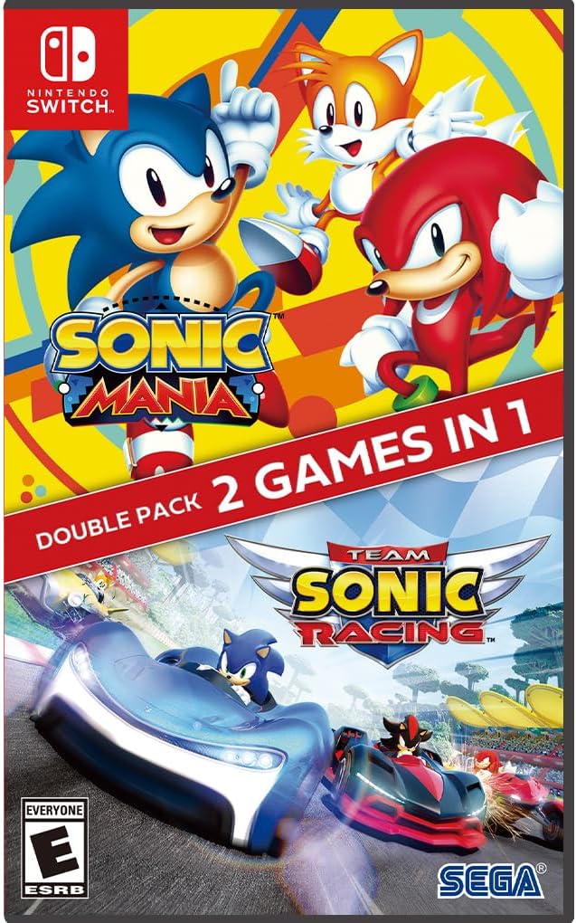 SONIC MANIA + TEAM SONIC RACING NINTENDO : JUEGOS NS