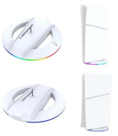BASE - RGB VERTICAL STAND FOR NEW P5 CONSOLE / PS5