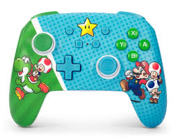 CONTROL INALAMBRICO SW SUPER STAR FRIEND MARIO Y YOSHI