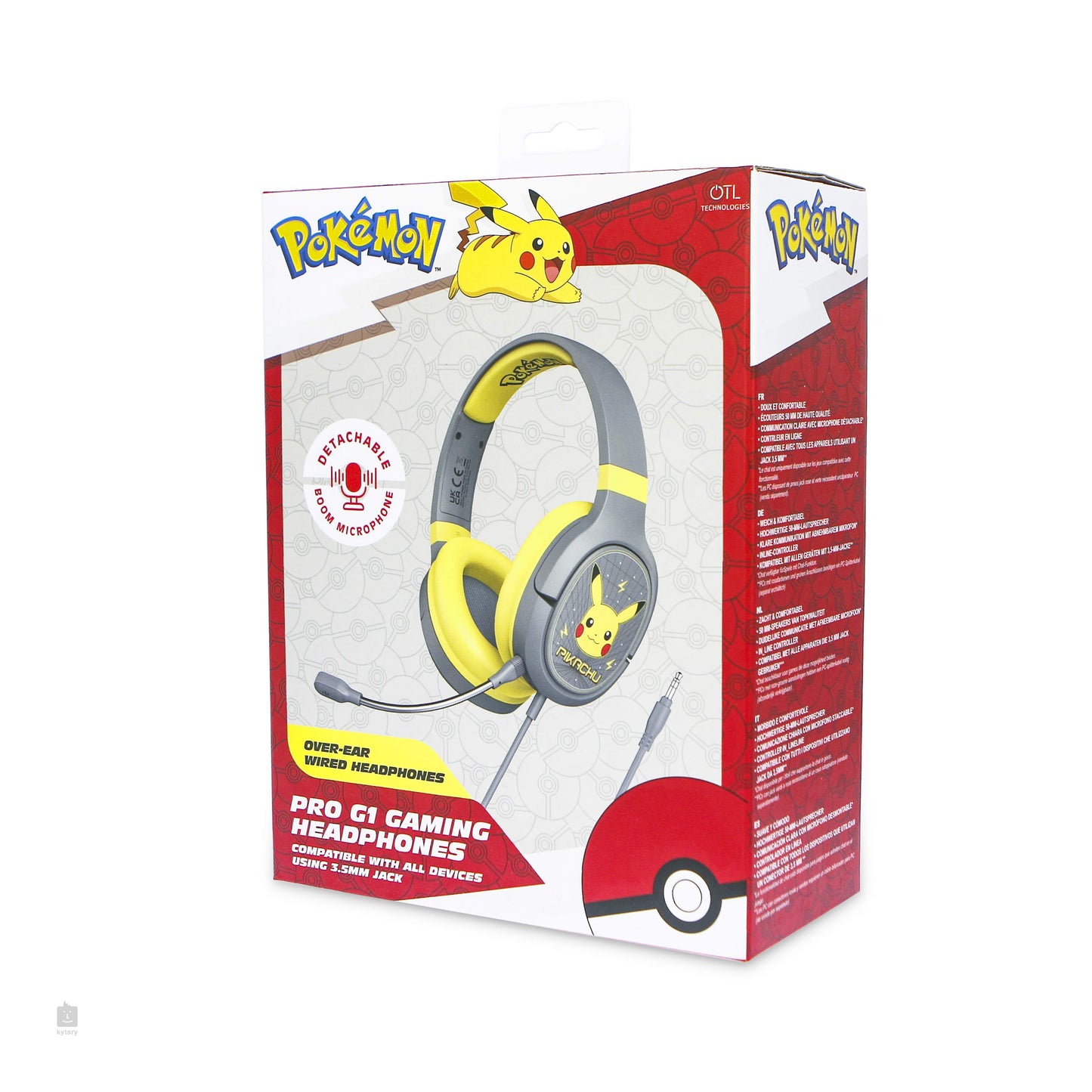 AUDIFONOS OTL - CABLE POKEMON PRO G1 GAMING HEADPHONES