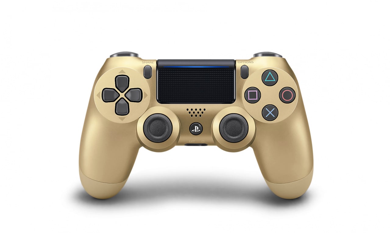 CONTROL PLAYSTATION DUALSHOK 4 GOLD GENERICO