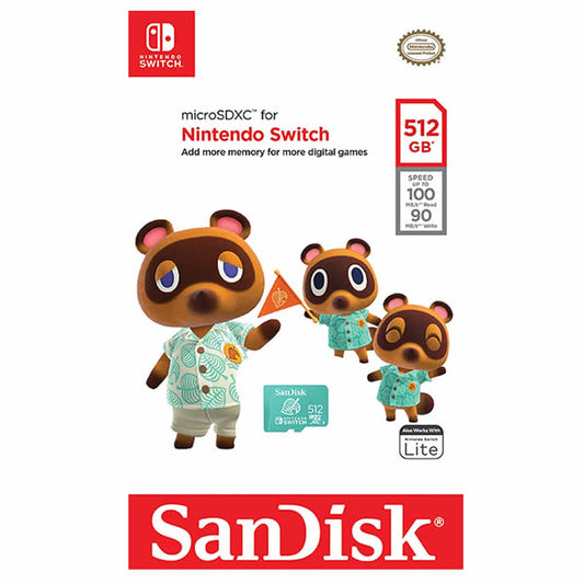 MIICRO SD 512GB  NINTENDO