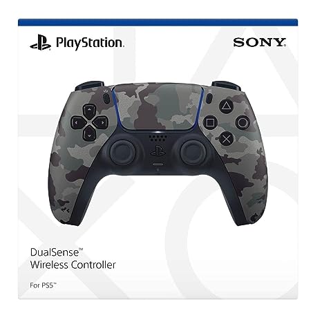 CONTROL PS5 DUAL SENSE GRAY CAMOUFLAGE PS5