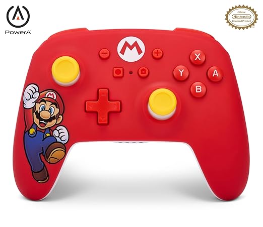 CONTROL INALAMBRICO NINTENDO SWITCH POWERA MARIO JOY