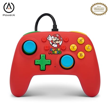 CONTROL DE CABLE NINTENDO SWITCH MARIO NANO