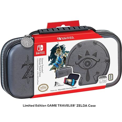 ESTUCHE GRIS ZELDA NINTENDO WITCH