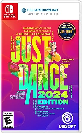 JUST DANCE 2024 EDITION - NINTENDO SWITCH CODIGO DENTRO DE LA CAJA