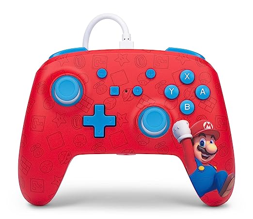 CONTROL DE CABLE NINTENDO SWITCH MARIO WOO-HOO!