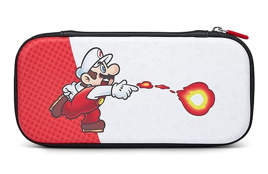 ESTUCHE NINTENDO SWITCH FIREBALL MARIO POWERA