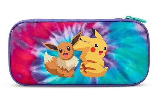 ESTUCHE  PIKACHU Y EEVEE PARA NINTENDO SWITCH - MODELO OLED