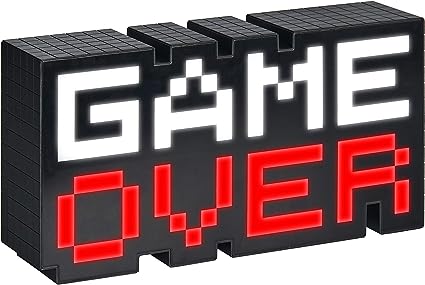 LAMPARA LED GAME OVER