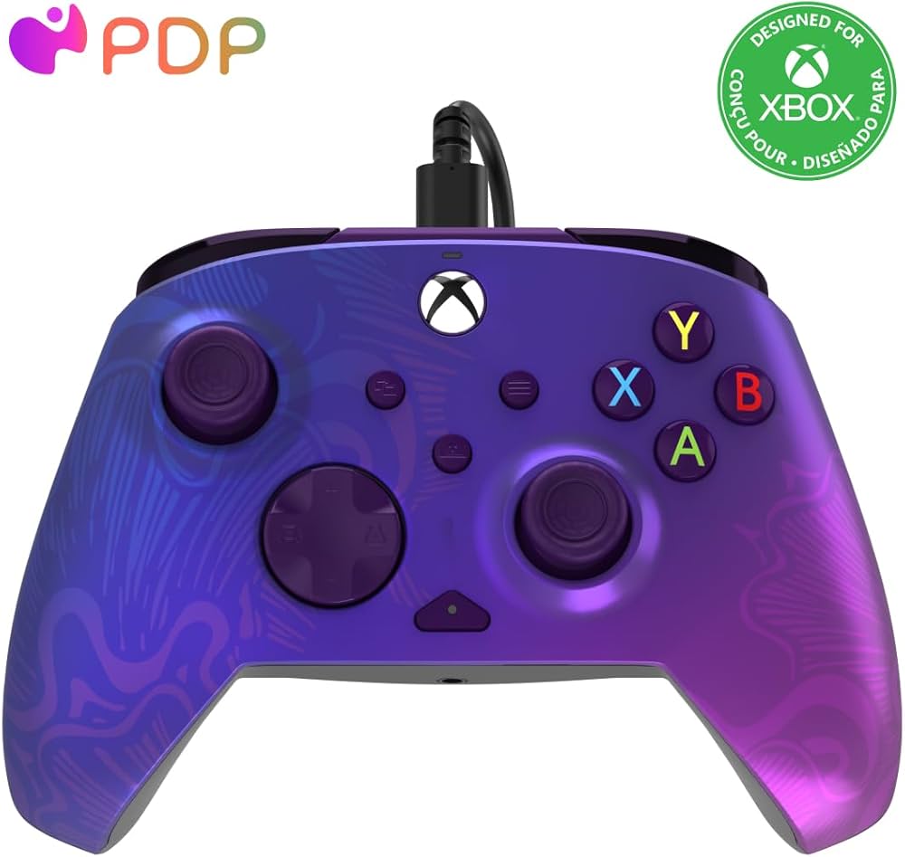 CONTROL XBOXCABLE MORADO- PURPLE FADE