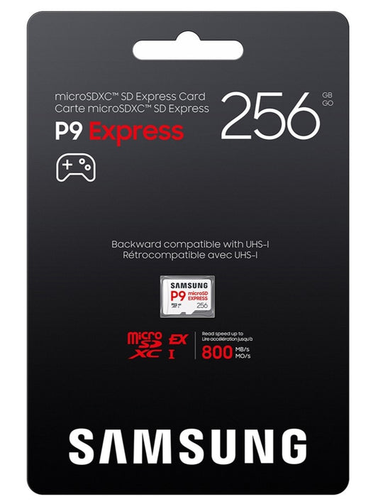 SAMSUNG 256GB microSD Express Card P9 Express SDXC