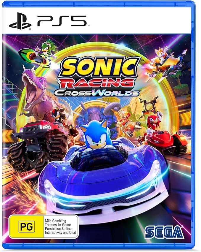 SONIC RACING CROSSWORLDS PS5 PLAYSTATION 5 : JUEGOS PS5
