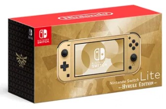 NINTENDO SWITCH LITE HYRULE EDITION