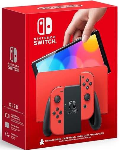 Consola Nintendo Switch OLED Model Mario Red Edition