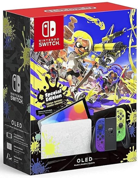 Consola Nintendo Switch OLED EDICION SPLATOON 3